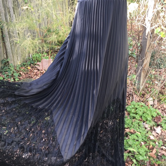 BCBG Paris Black Lace Dress - Picture 3 of 14